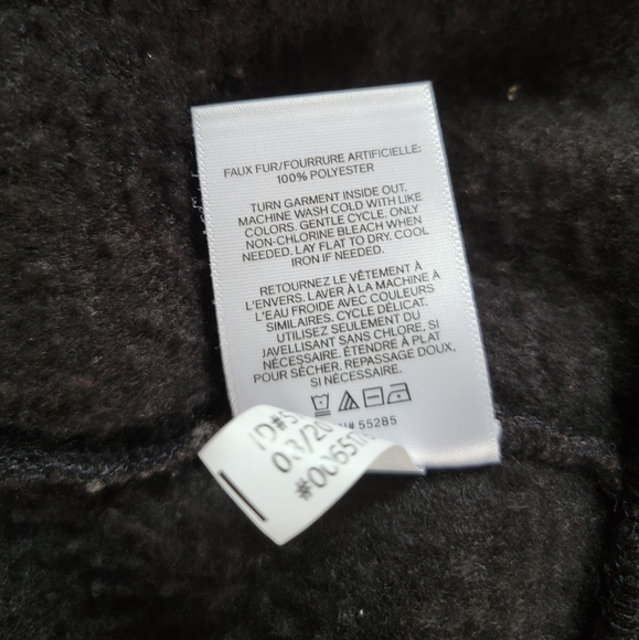 Express Black Cowl Neck Sweater with Textured Knit and Long Sleeves - Picture 12 of 14